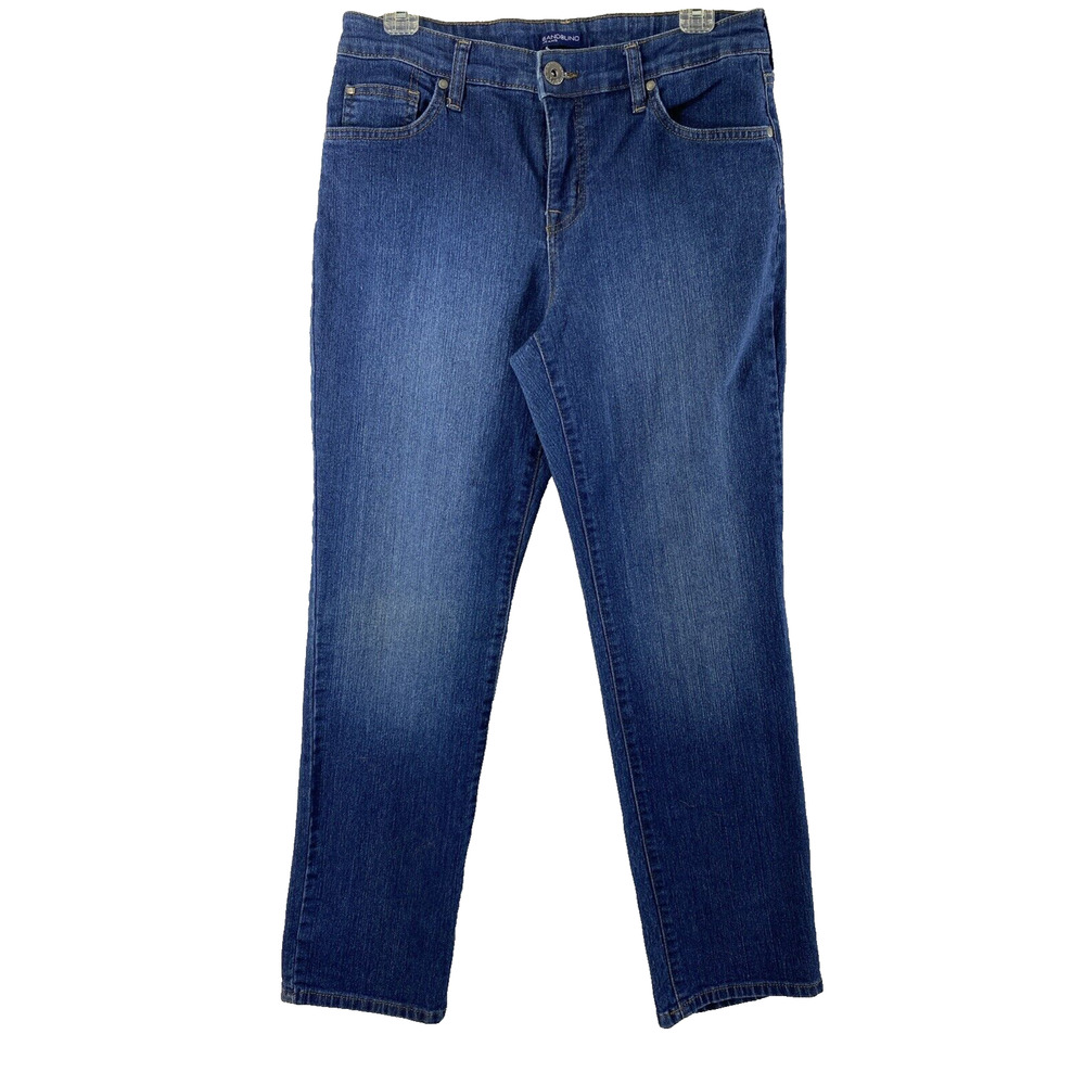Bandolino Jeans‎ Womens Size 8 Medium Wash Denim Straight Leg Casual